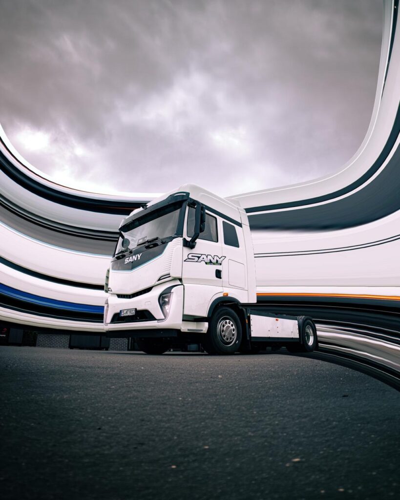 Sany vrachtwagen getest door de Vcompany Groep - Blog
